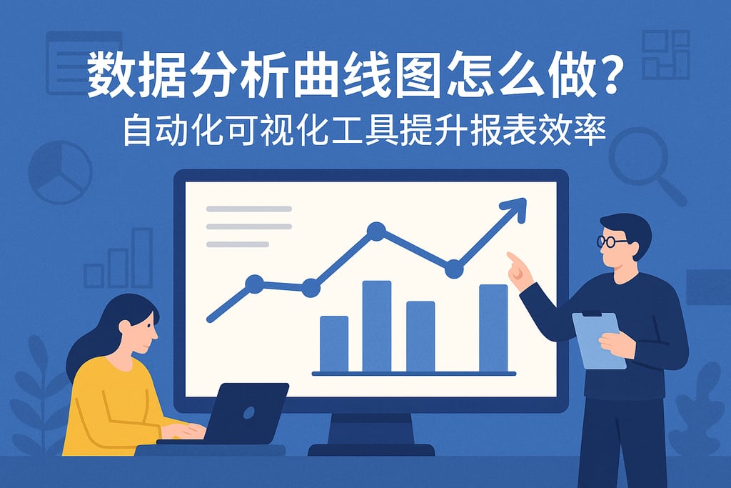 数据分析曲线图怎么做？自动化可视化工具提升报表效率