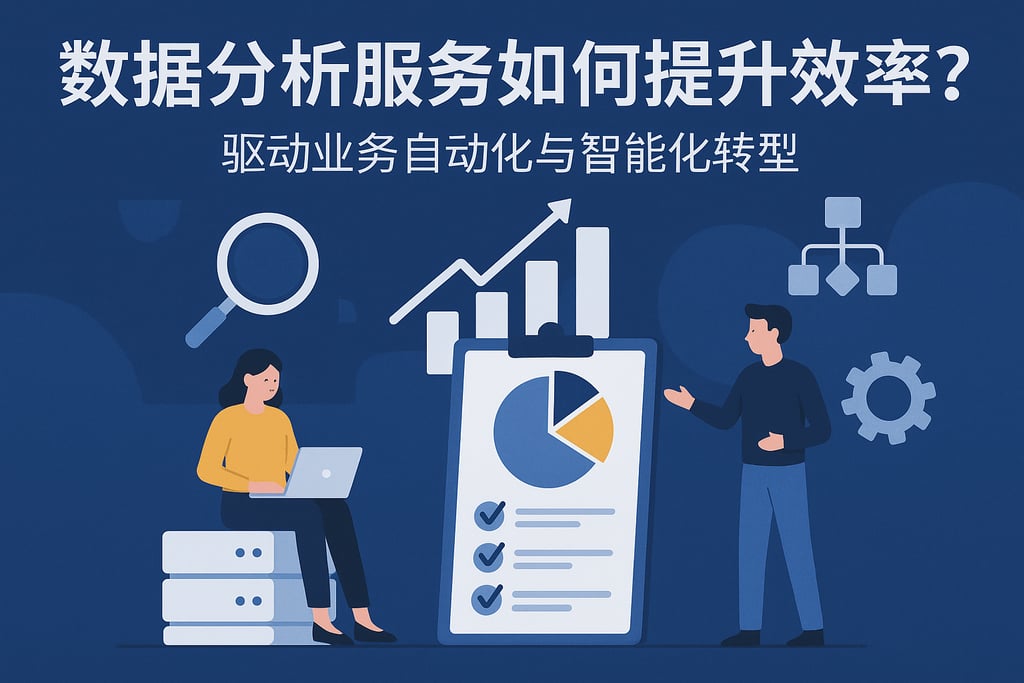 数据分析服务如何提升效率？驱动业务自动化与智能化转型