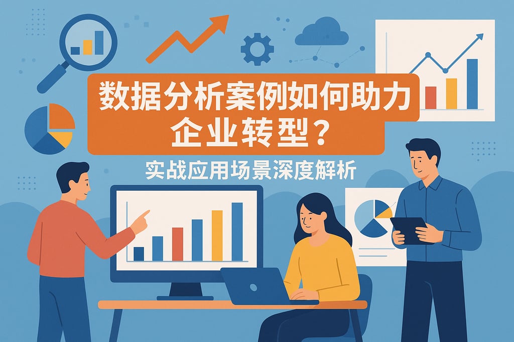数据分析案例如何助力企业转型？实战应用场景深度解析