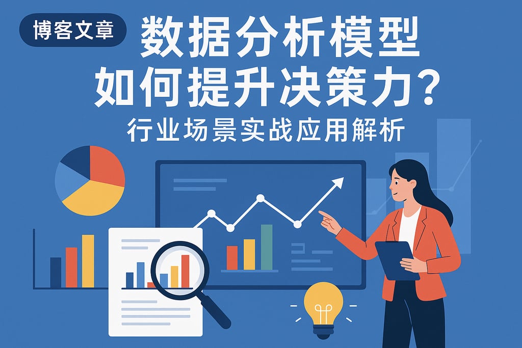 数据分析模型如何提升决策力？行业场景实战应用解析