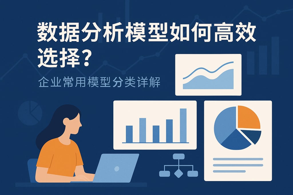 数据分析模型如何高效选择？企业常用模型分类详解