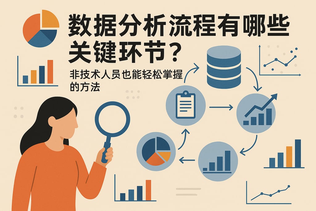 数据分析流程有哪些关键环节？非技术人员也能轻松掌握的方法