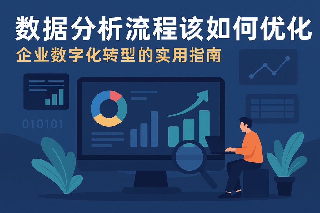 数据分析流程该如何优化？企业数字化转型的实用指南