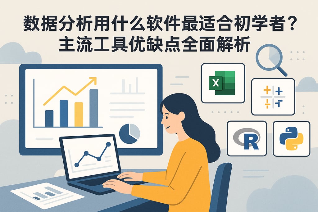 数据分析用什么软件最适合初学者？主流工具优缺点全面解析