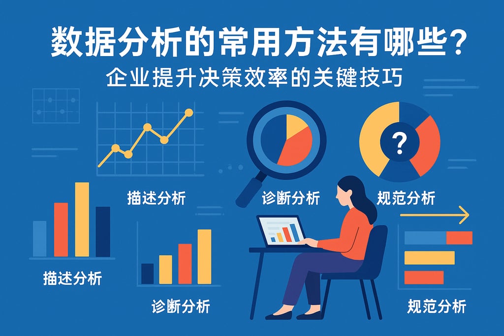 数据分析的常用方法有哪些？企业提升决策效率的关键技巧