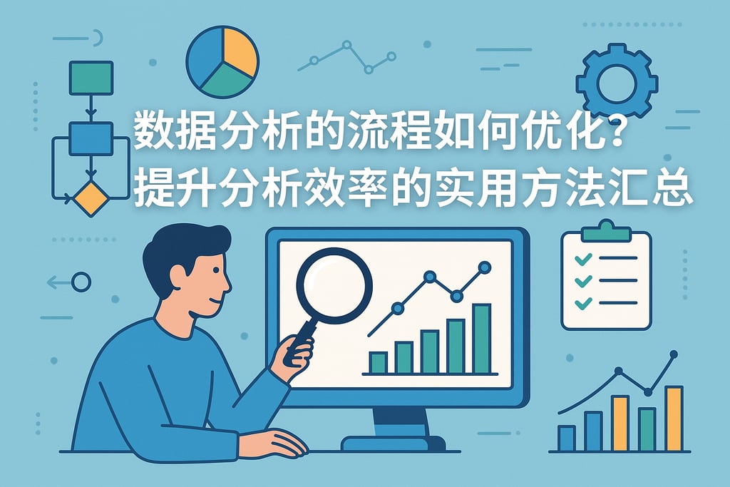 数据分析的流程如何优化？提升分析效率的实用方法汇总