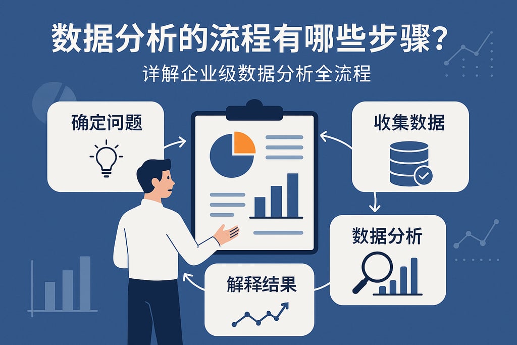 数据分析的流程有哪些步骤？详解企业级数据分析全流程