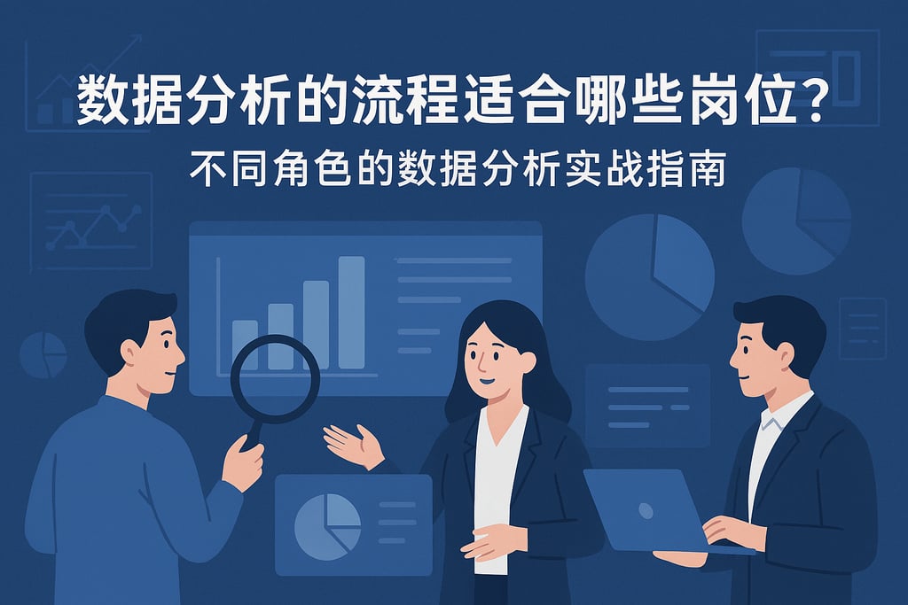数据分析的流程适合哪些岗位？不同角色的数据分析实战指南
