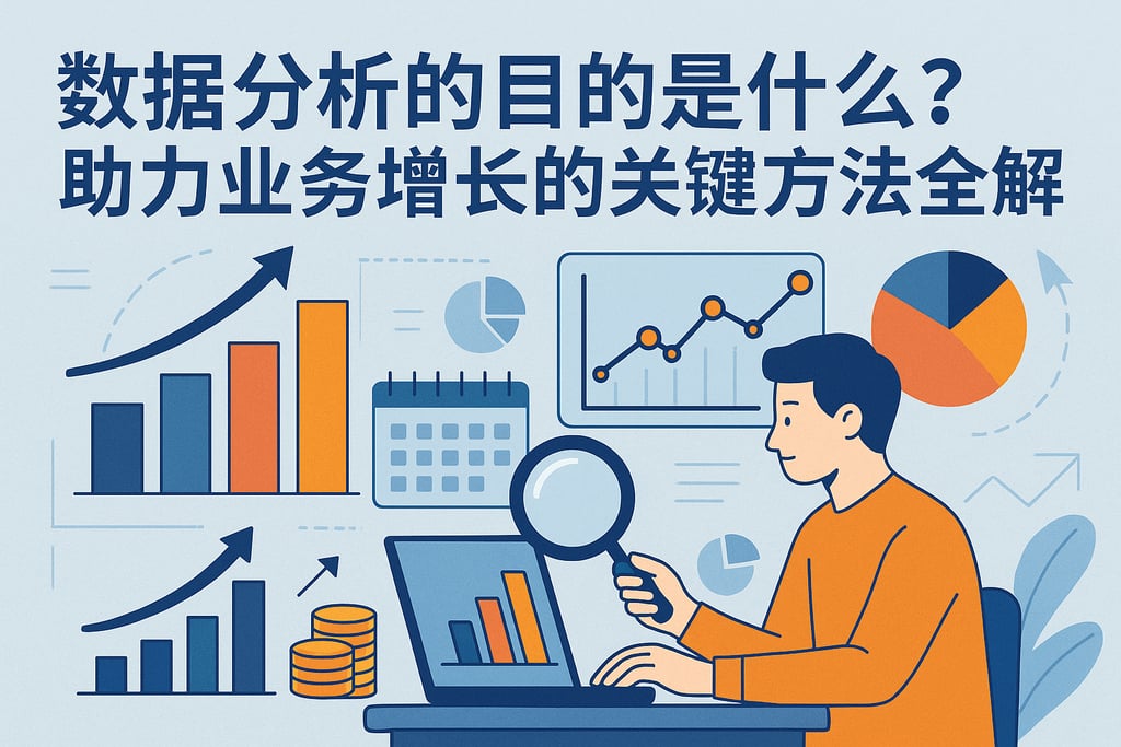 数据分析的目的是什么？助力业务增长的关键方法全解