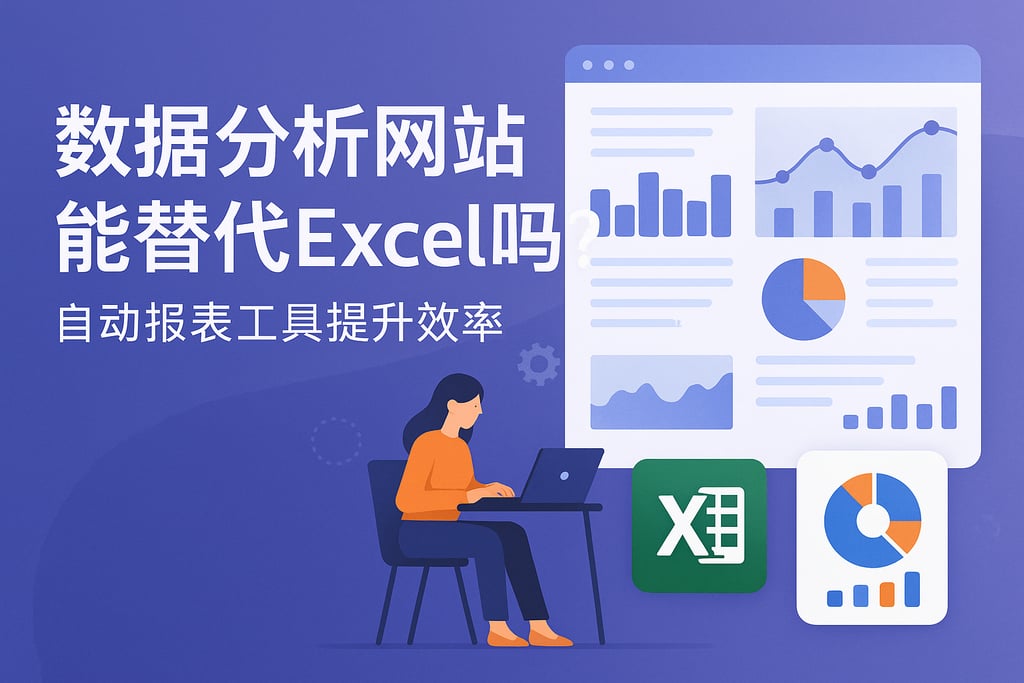 数据分析网站能替代Excel吗？自动报表工具提升效率
