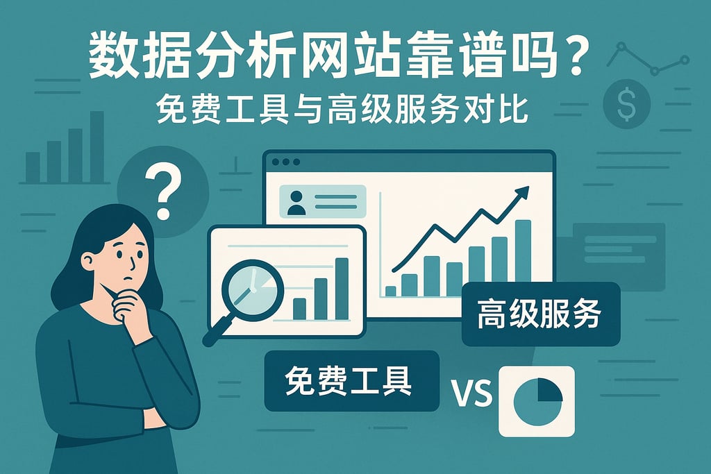 数据分析网站靠谱吗？免费工具与高级服务对比