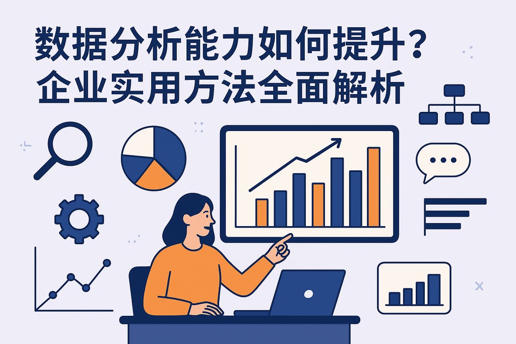 数据分析能力如何提升？企业实用方法全面解析