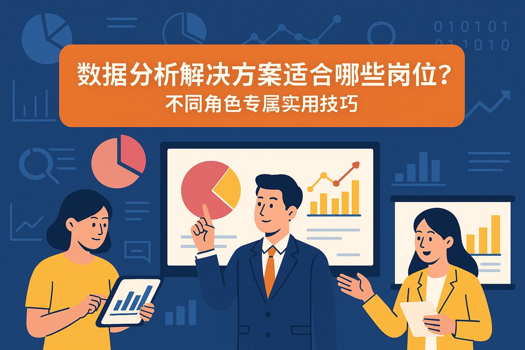 数据分析解决方案适合哪些岗位？不同角色专属实用技巧