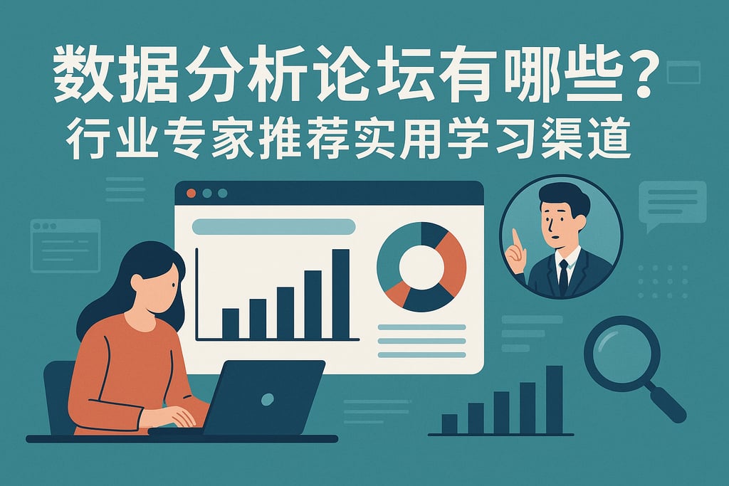 数据分析论坛有哪些？行业专家推荐实用学习渠道