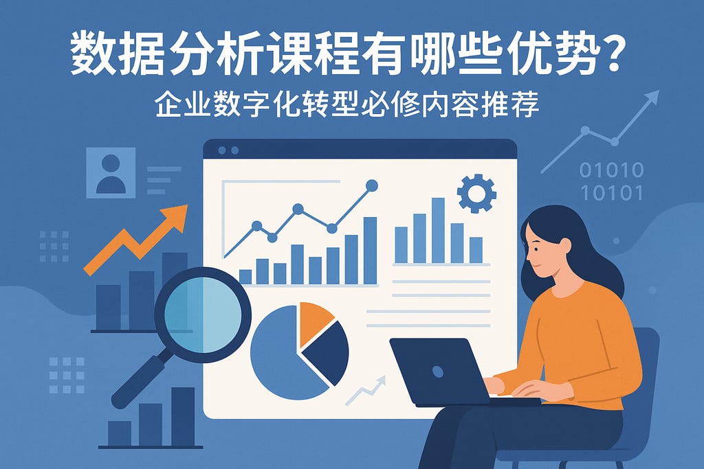 数据分析课程有哪些优势？企业数字化转型必修内容推荐