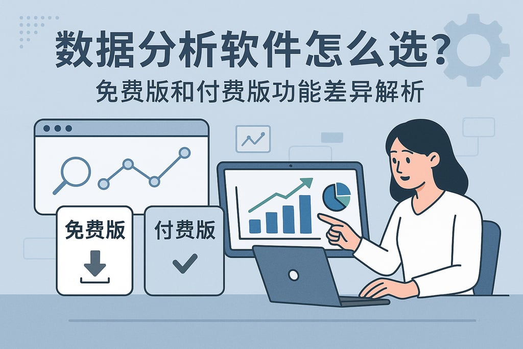 数据分析软件下载怎么选？免费版和付费版功能差异解析