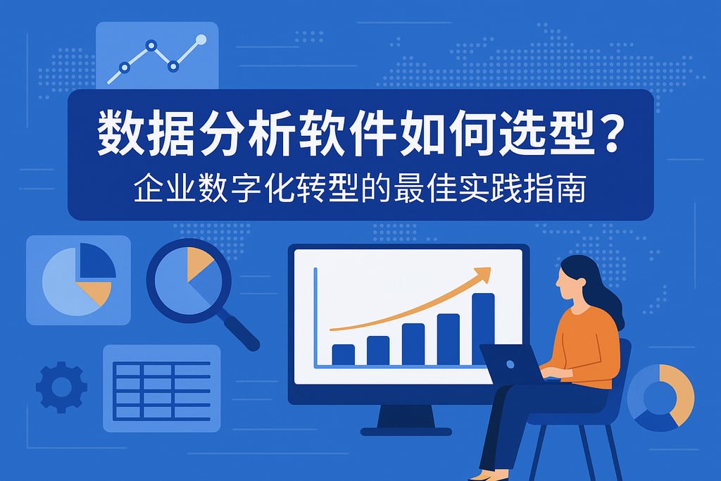 数据分析软件如何选型？企业数字化转型的最佳实践指南