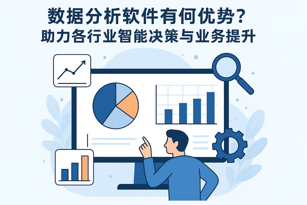 数据分析软件有哪些优势？助力各行业智能决策与业务提升