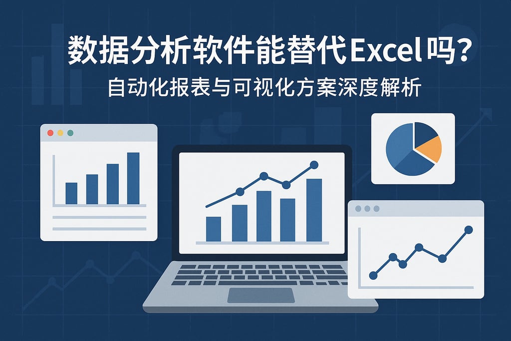 数据分析软件能替代Excel吗？自动化报表与可视化方案深度解析
