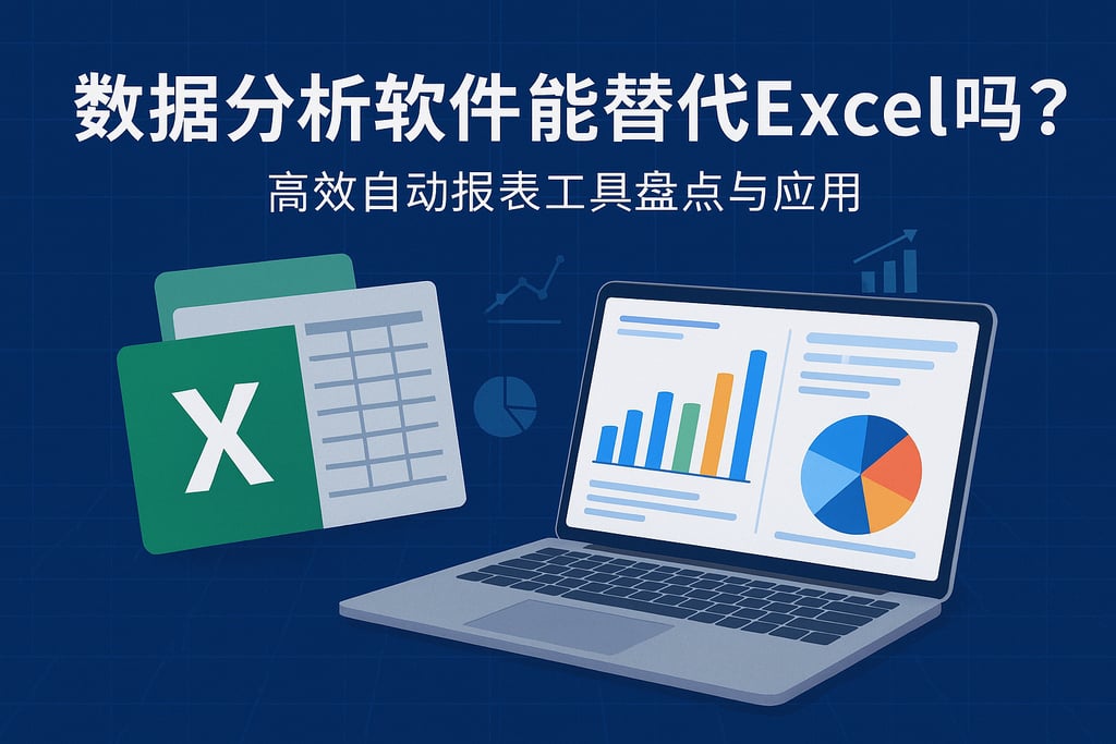数据分析软件能替代Excel吗？高效自动报表工具盘点与应用