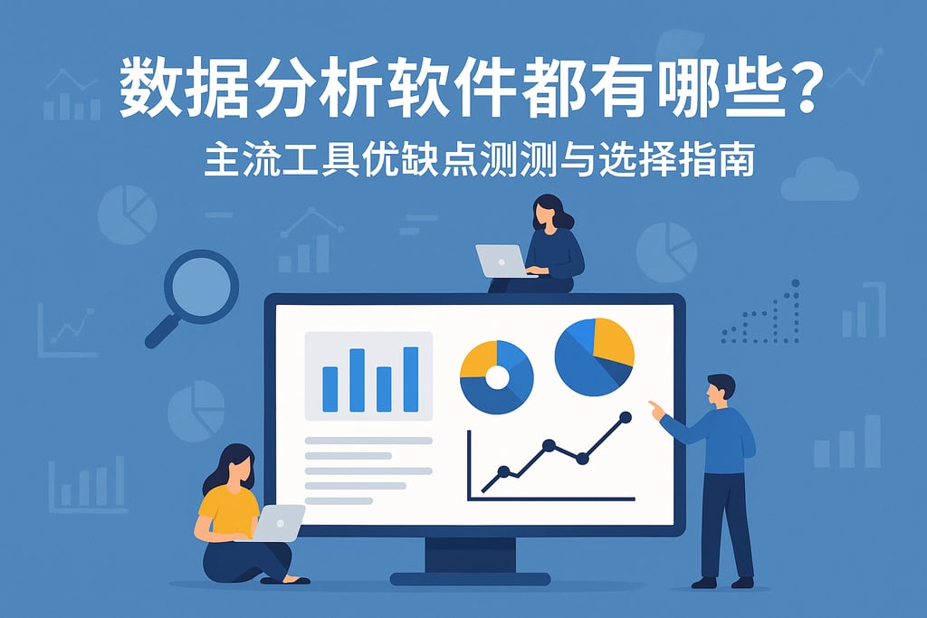 数据分析软件都有哪些？主流工具优缺点评测与选择指南