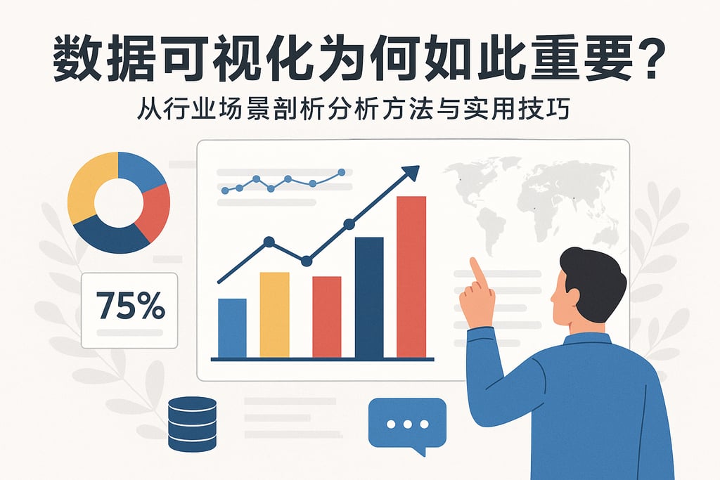 数据可视化为何如此重要？从行业场景剖析分析方法与实用技巧