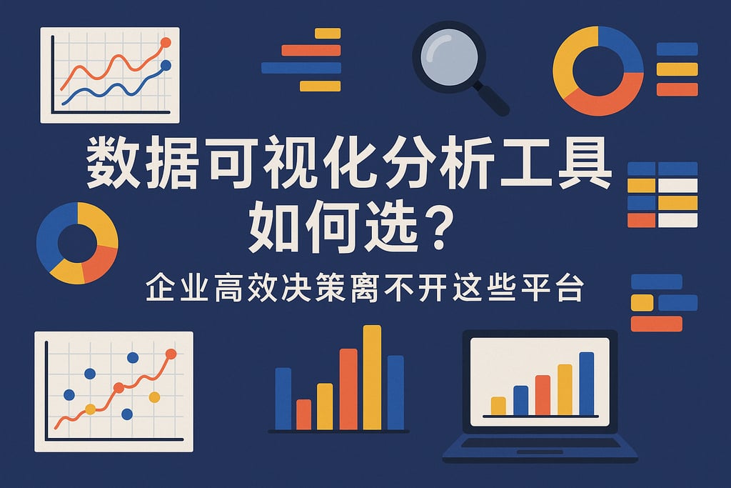 数据可视化分析工具如何选？企业高效决策离不开这些平台
