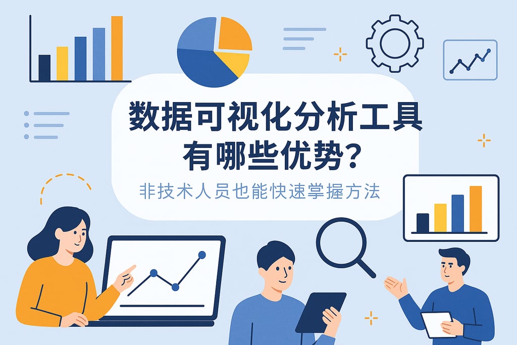 数据可视化分析工具有哪些优势？非技术人员也能快速掌握方法