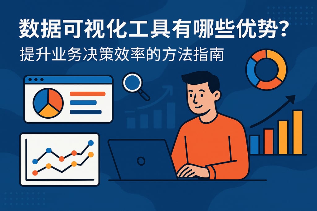 数据可视化工具有哪些优势？提升业务决策效率的方法指南