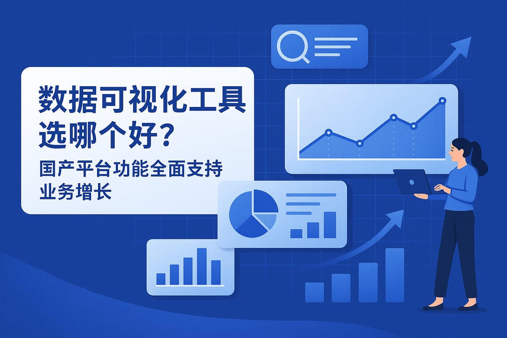 数据可视化工具选哪个好？国产平台功能全面支持业务增长