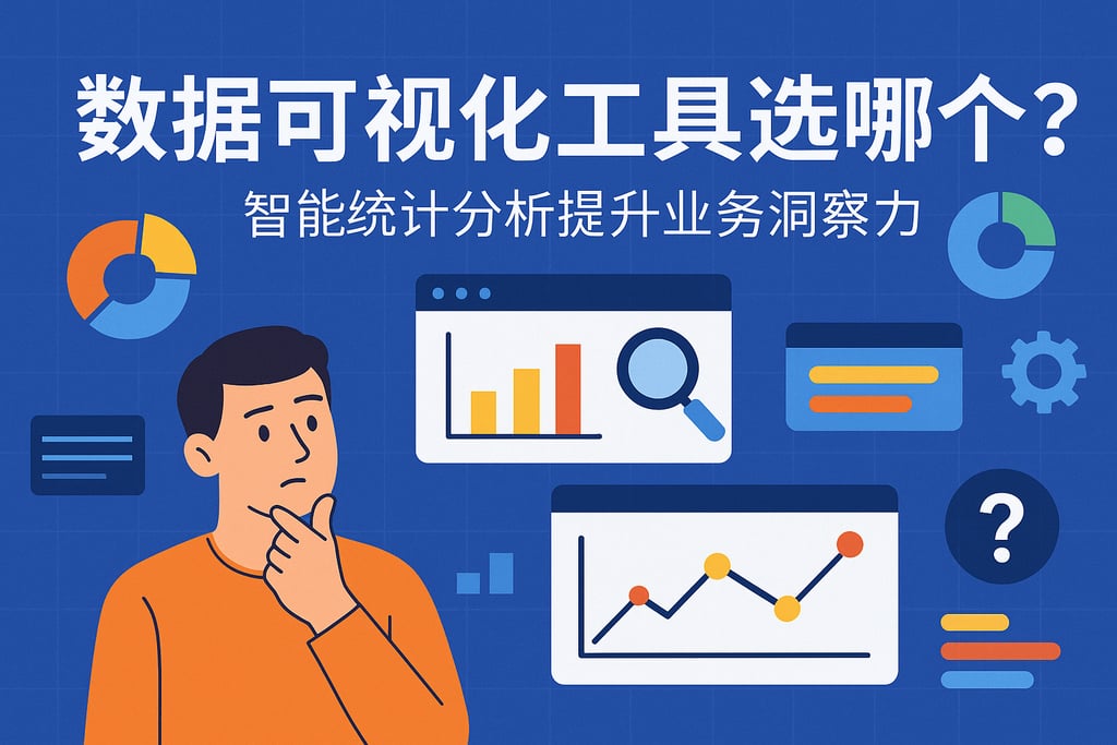 数据可视化工具选哪个？智能统计分析提升业务洞察力