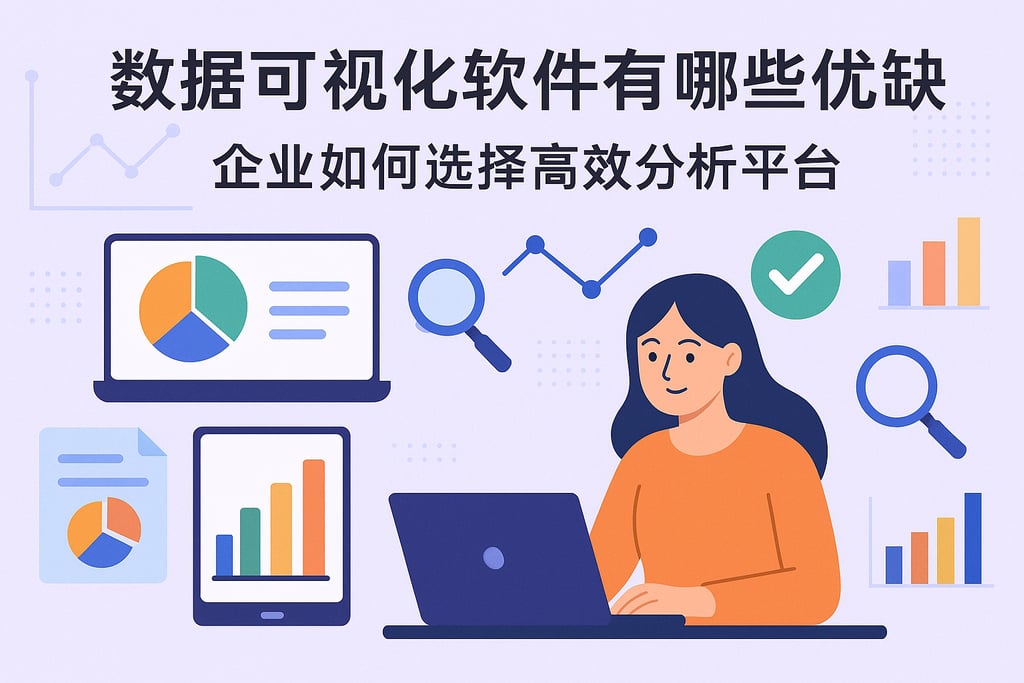 数据可视化软件有哪些优缺点？企业如何选择高效分析平台