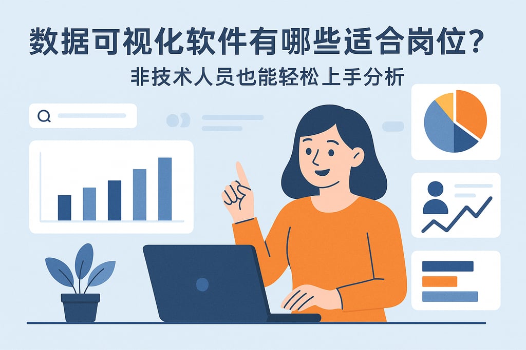 数据可视化软件有哪些适合岗位？非技术人员也能轻松上手分析