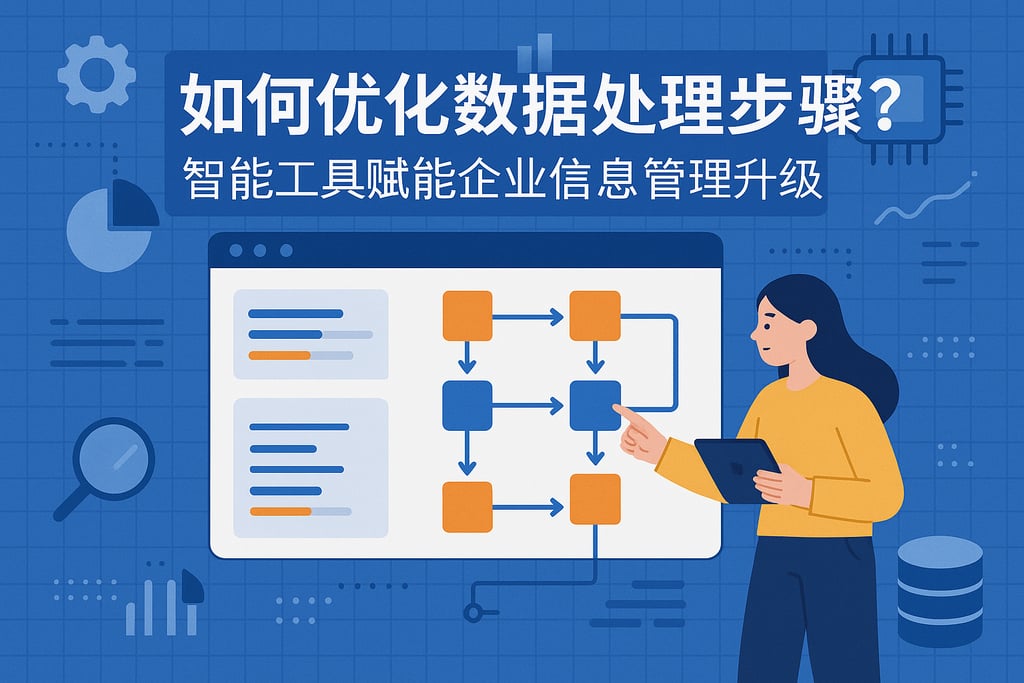 数据处理步骤如何优化？智能工具赋能企业信息管理升级
