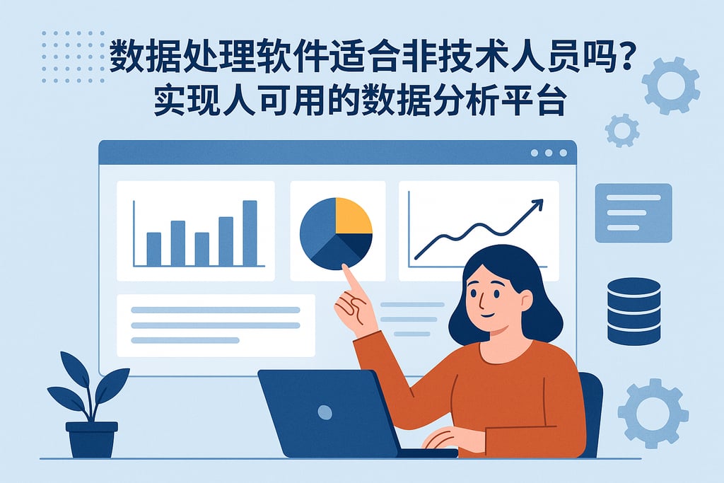 数据处理的软件适合非技术人员吗？实现人人可用的数据分析平台