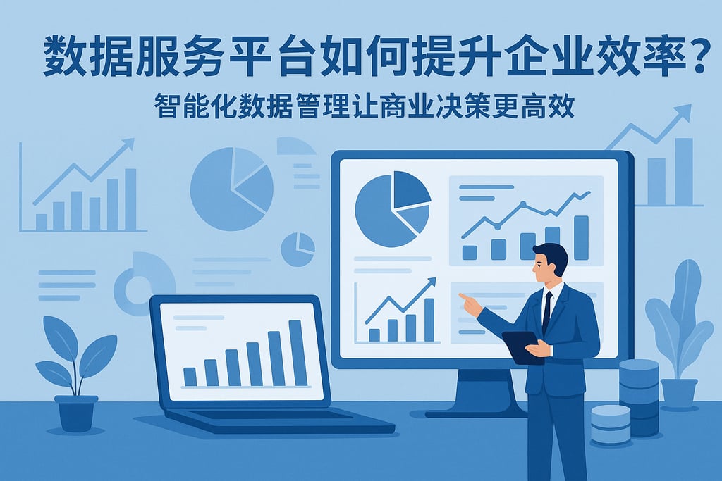 数据服务平台如何提升企业效率？智能化数据管理让商业决策更高效