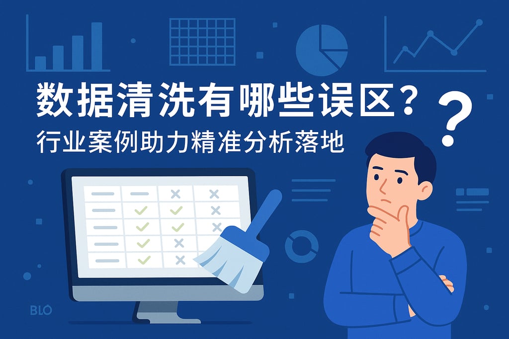 数据清洗有哪些误区？行业案例助力精准分析落地