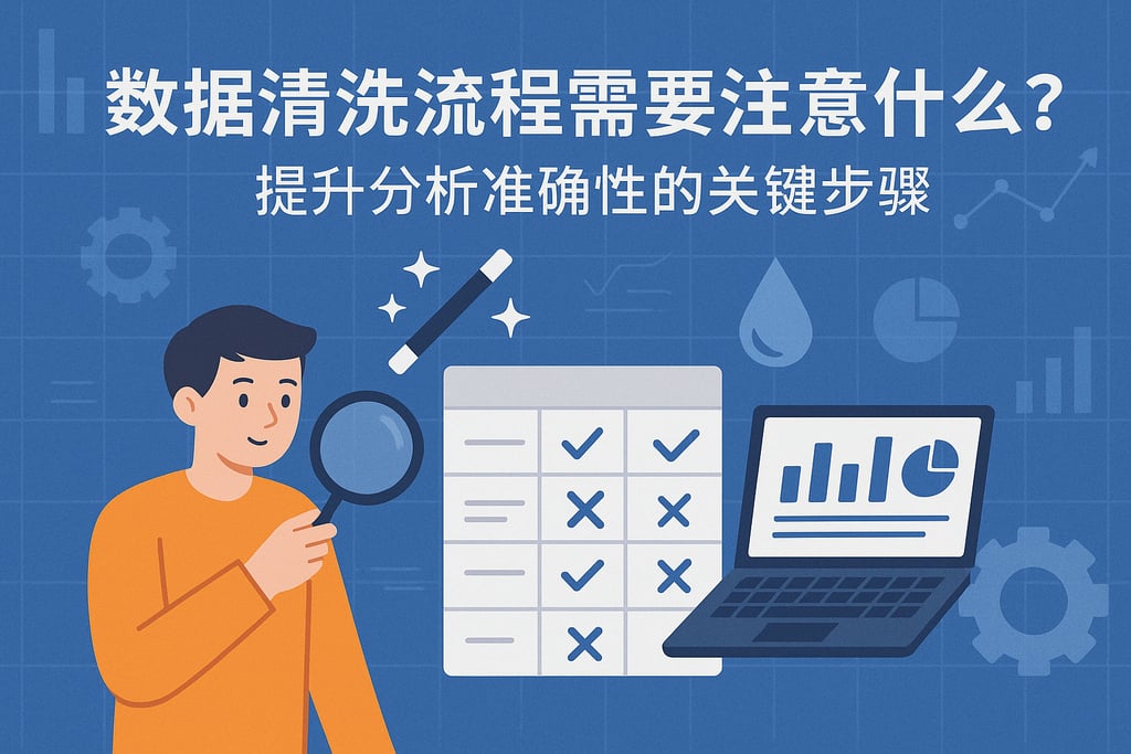 数据清洗流程需要注意什么？提升分析准确性的关键步骤