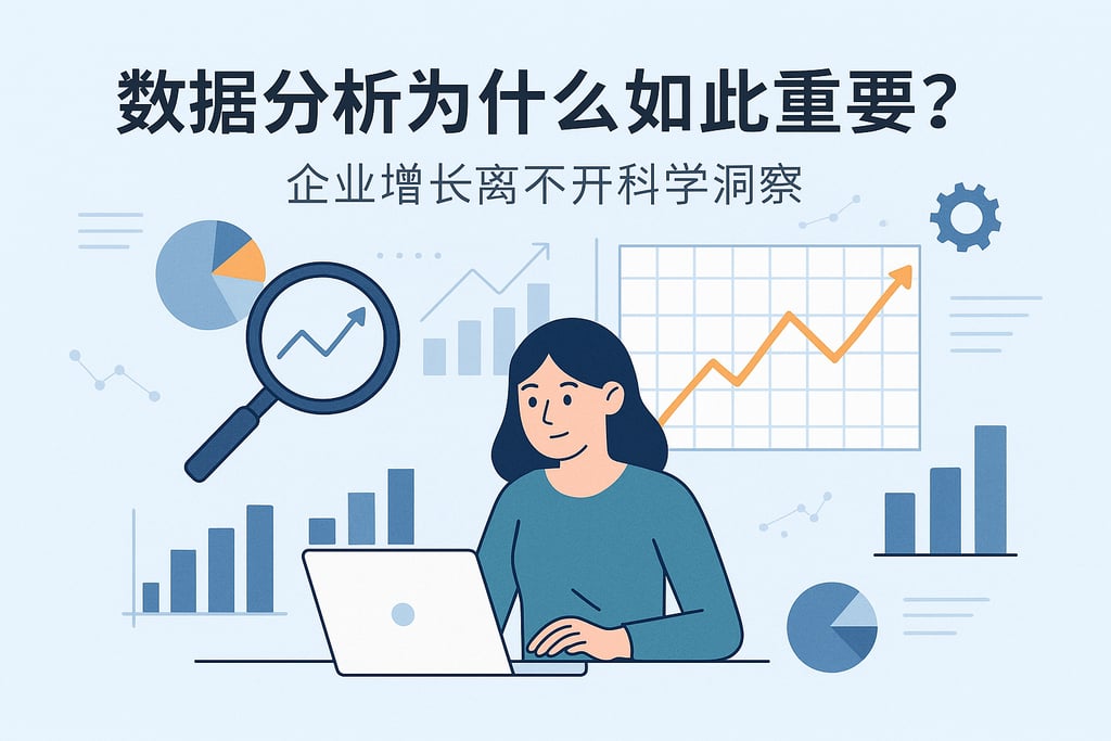 数据的分析为什么如此重要？企业增长离不开科学洞察