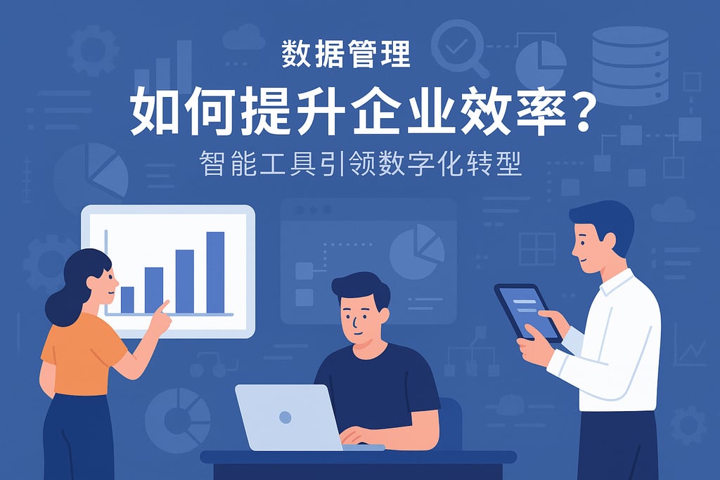 数据管理如何提升企业效率？智能工具引领数字化转型