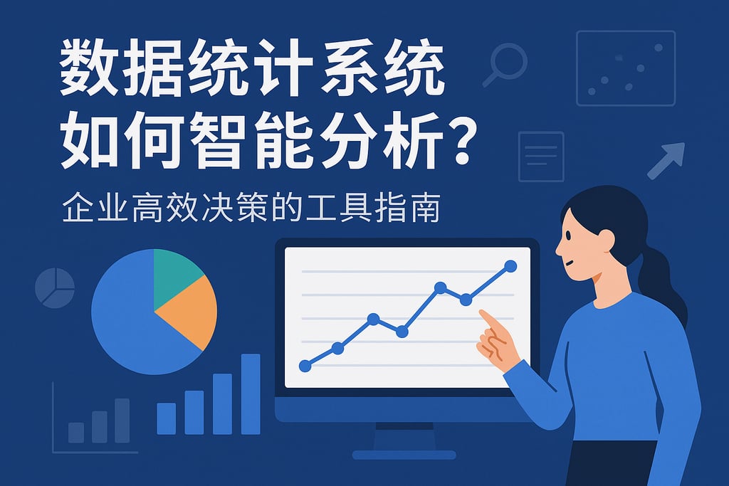 数据统计系统如何智能分析？企业高效决策的工具指南