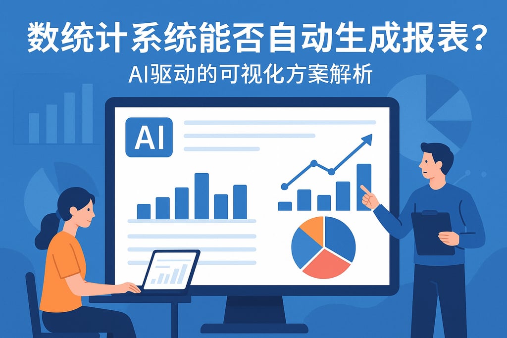 数据统计系统能否自动生成报表？AI驱动的可视化方案解析