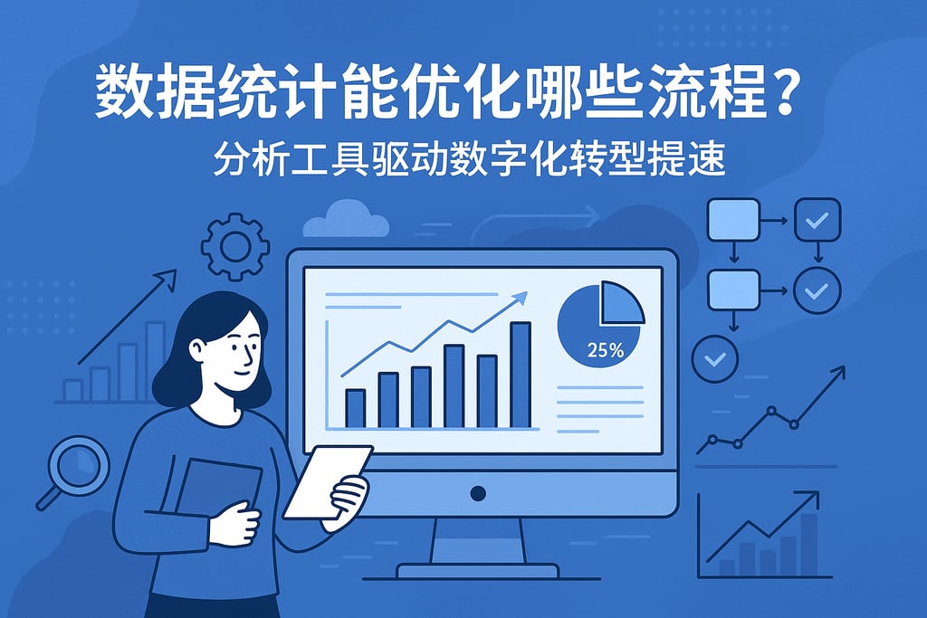 数据统计能优化哪些流程？分析工具驱动数字化转型提速