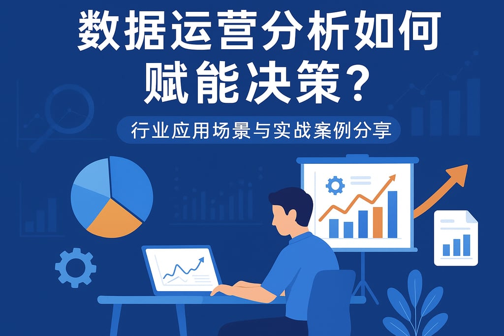 数据运营分析如何赋能决策？行业应用场景与实战案例分享