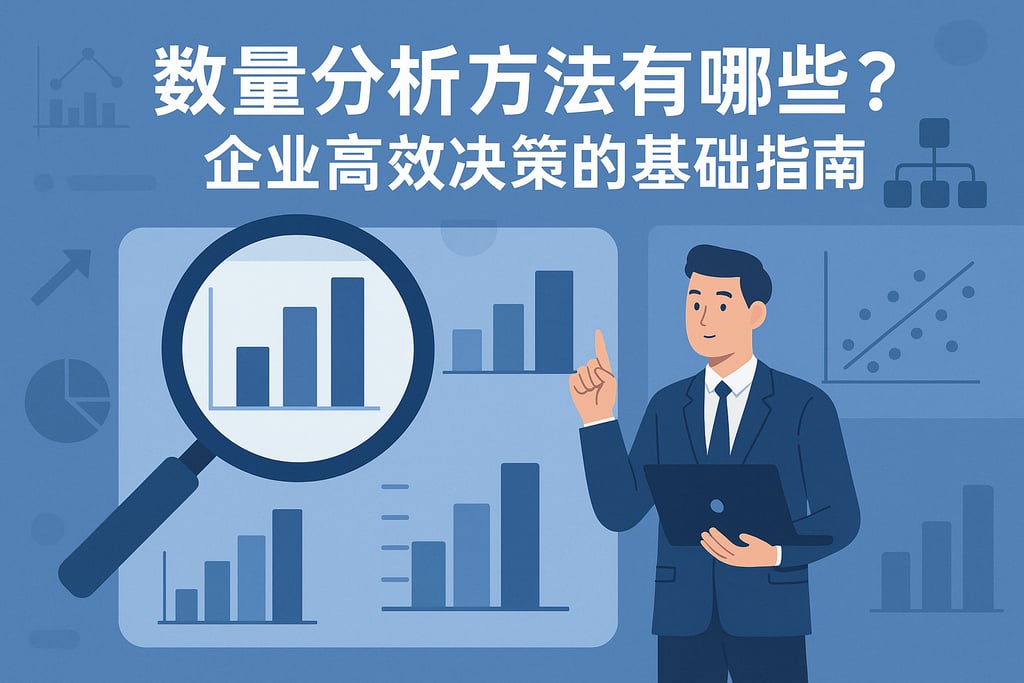 数量分析方法有哪些？企业高效决策的基础指南