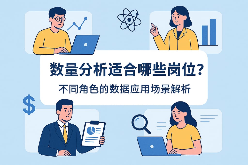 数量分析适合哪些岗位？不同角色的数据应用场景解析