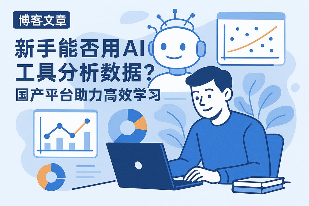 新手能否用AI工具分析数据？国产平台助力高效学习