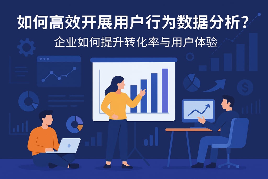 用户行为数据分析如何高效开展？企业如何提升转化率与用户体验