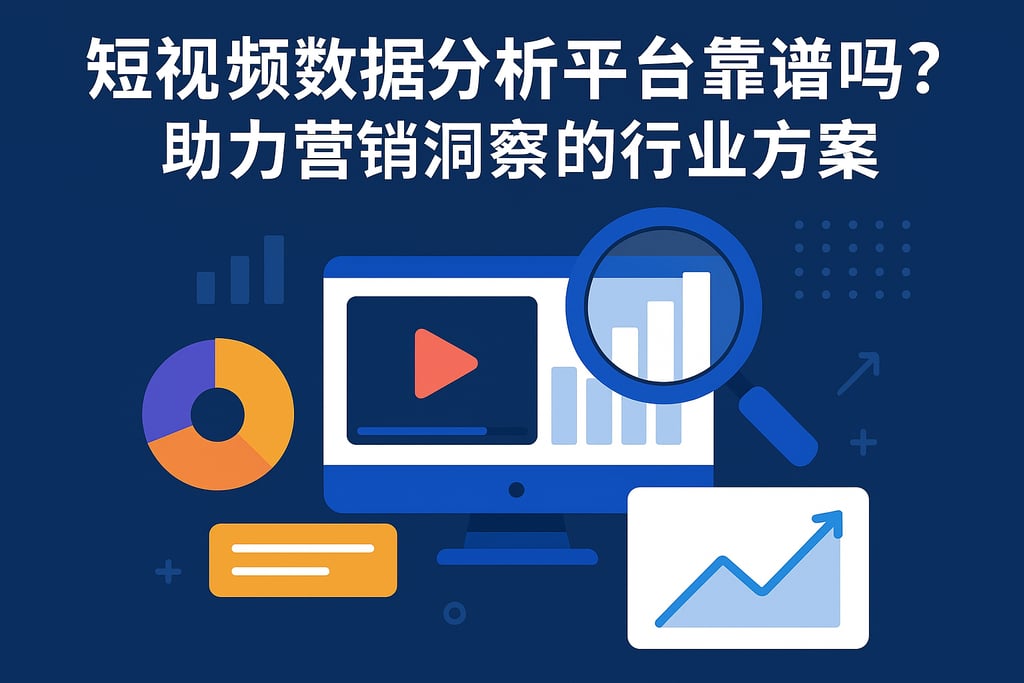 短视频数据分析平台靠谱吗？助力营销洞察的行业方案