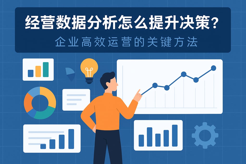 经营数据分析怎么提升决策效率？企业高效运营的关键方法